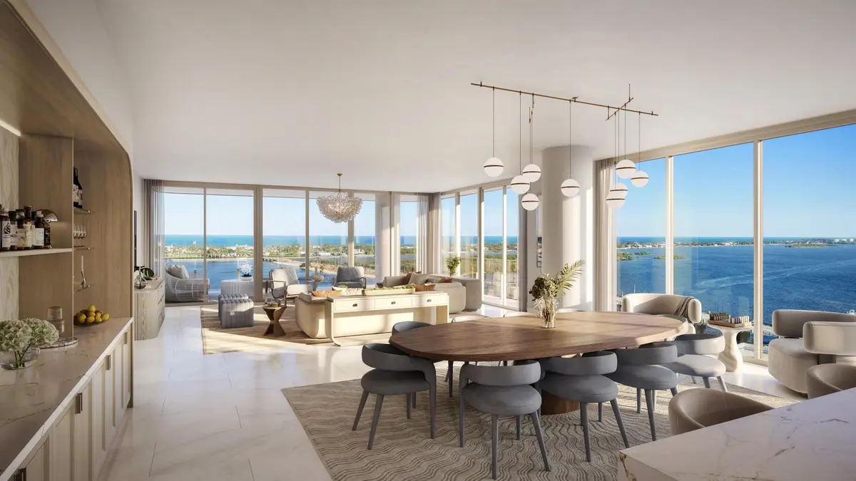 Great Room East at 3773 S Flagler Drive 503, West Palm Beach