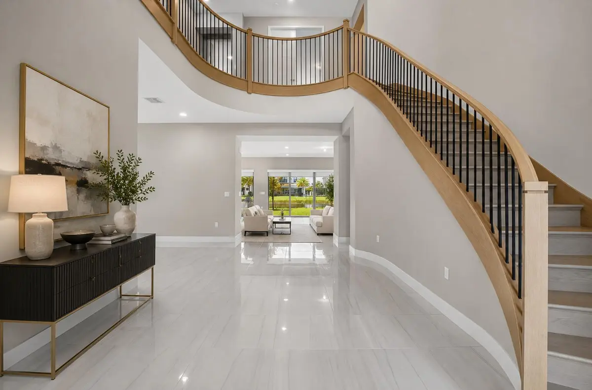 17089 Rainbow Falls Trl Entry Staged at 17089 Rainbow Falls Trail, Boca Raton