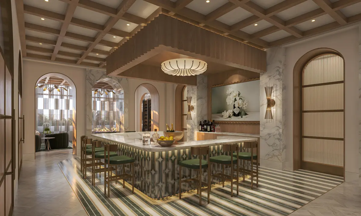 Resident Clubroom at 3773 S Flagler Drive 1501, West Palm Beach