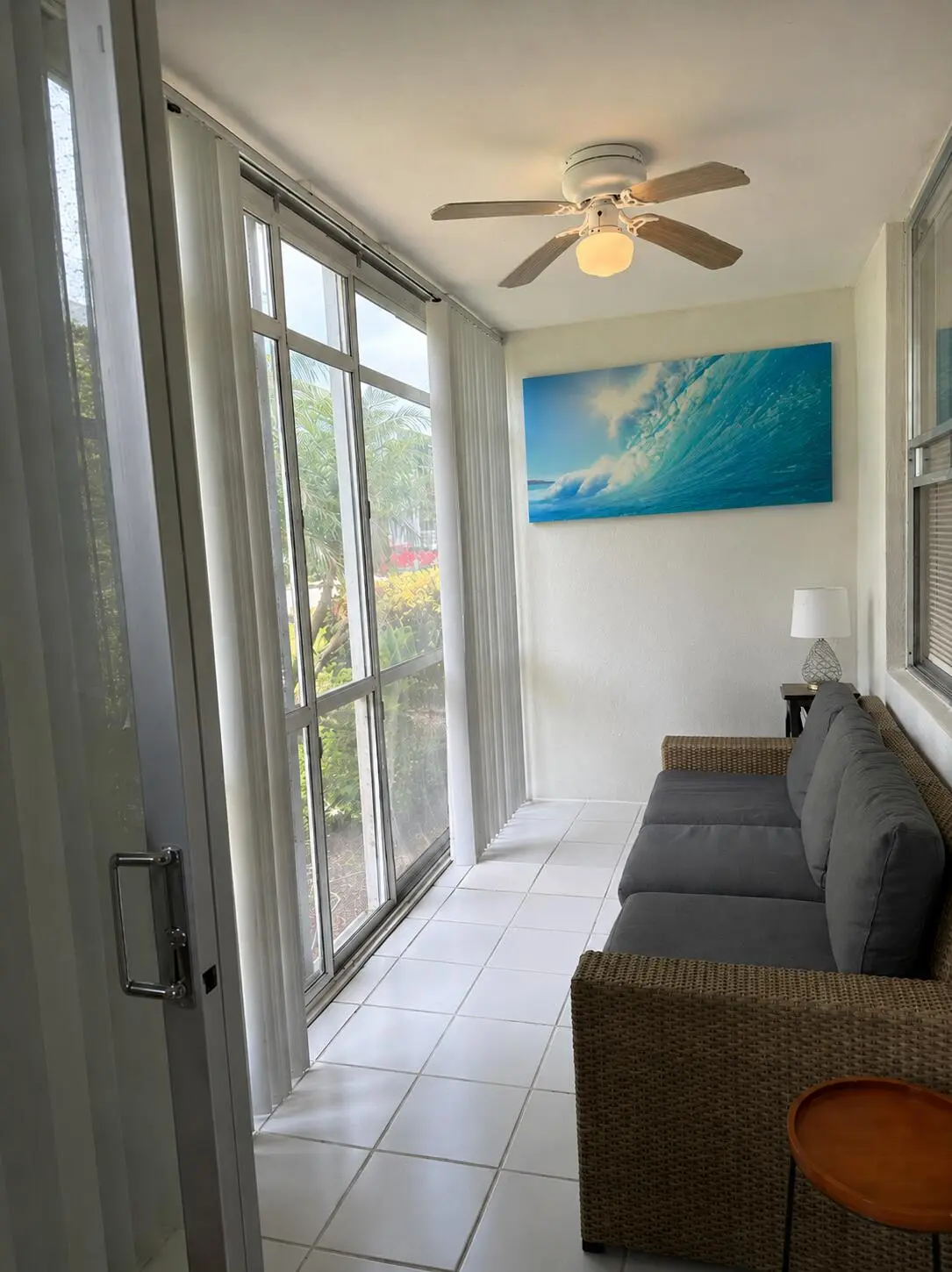 3_Lanai_overlooks_gardens at 2016 S Federal Highway 105, Boynton Beach