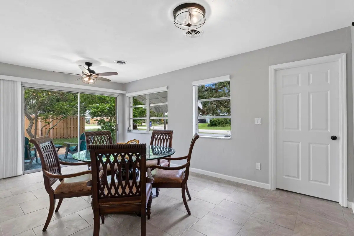Dining Room at 474 22nd Street, Vero Beach