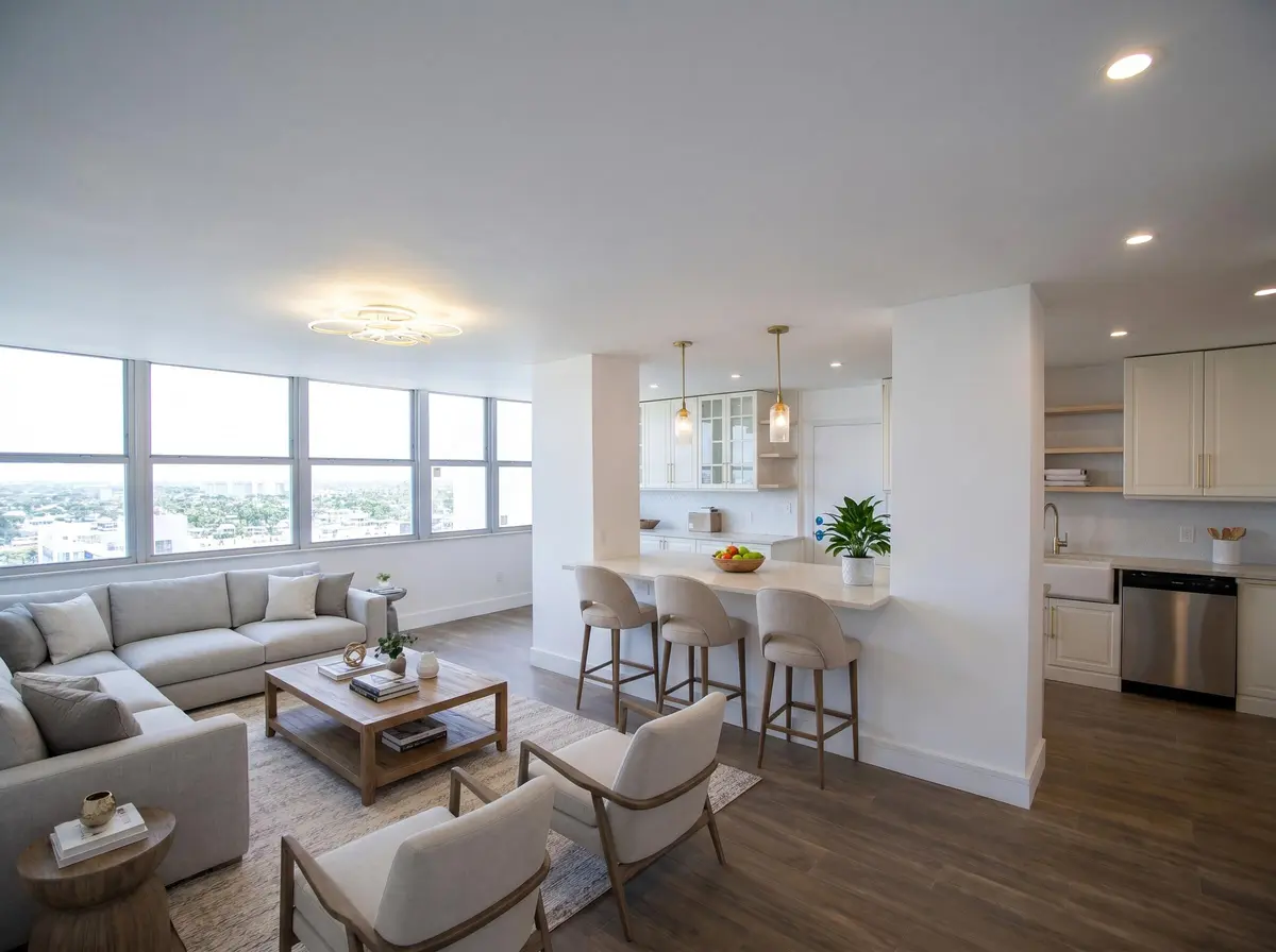 FAMILY ROOM at 1390 S Ocean Boulevard Ph-f, Pompano Beach