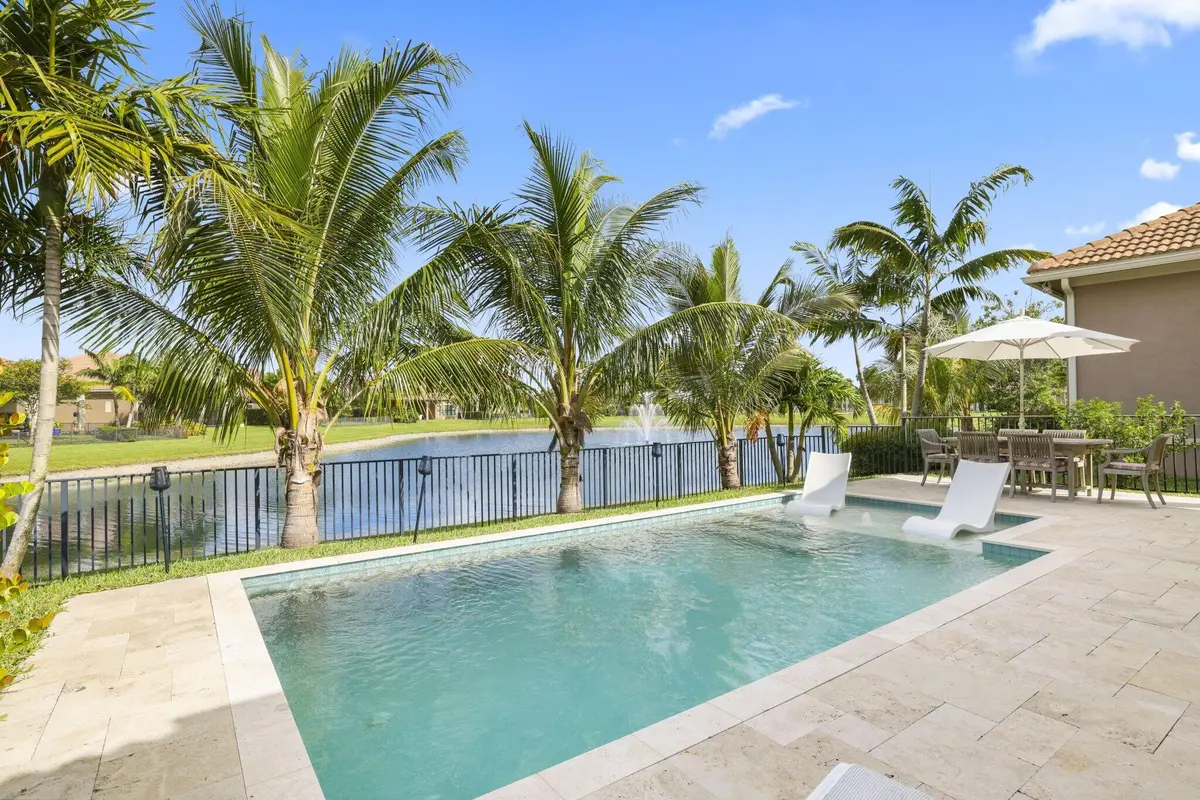 Backyard at 9031 Leon Circle, Parkland