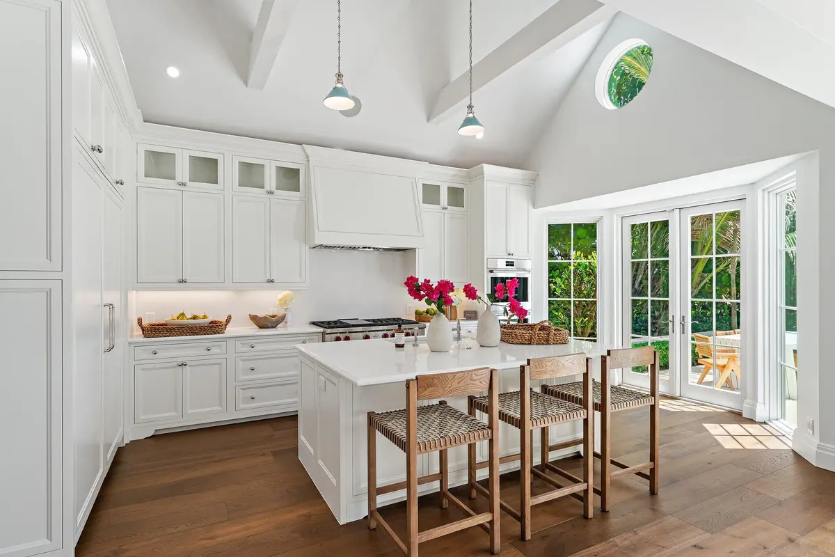 Kitchen at 43 N Beach Road, Hobe Sound