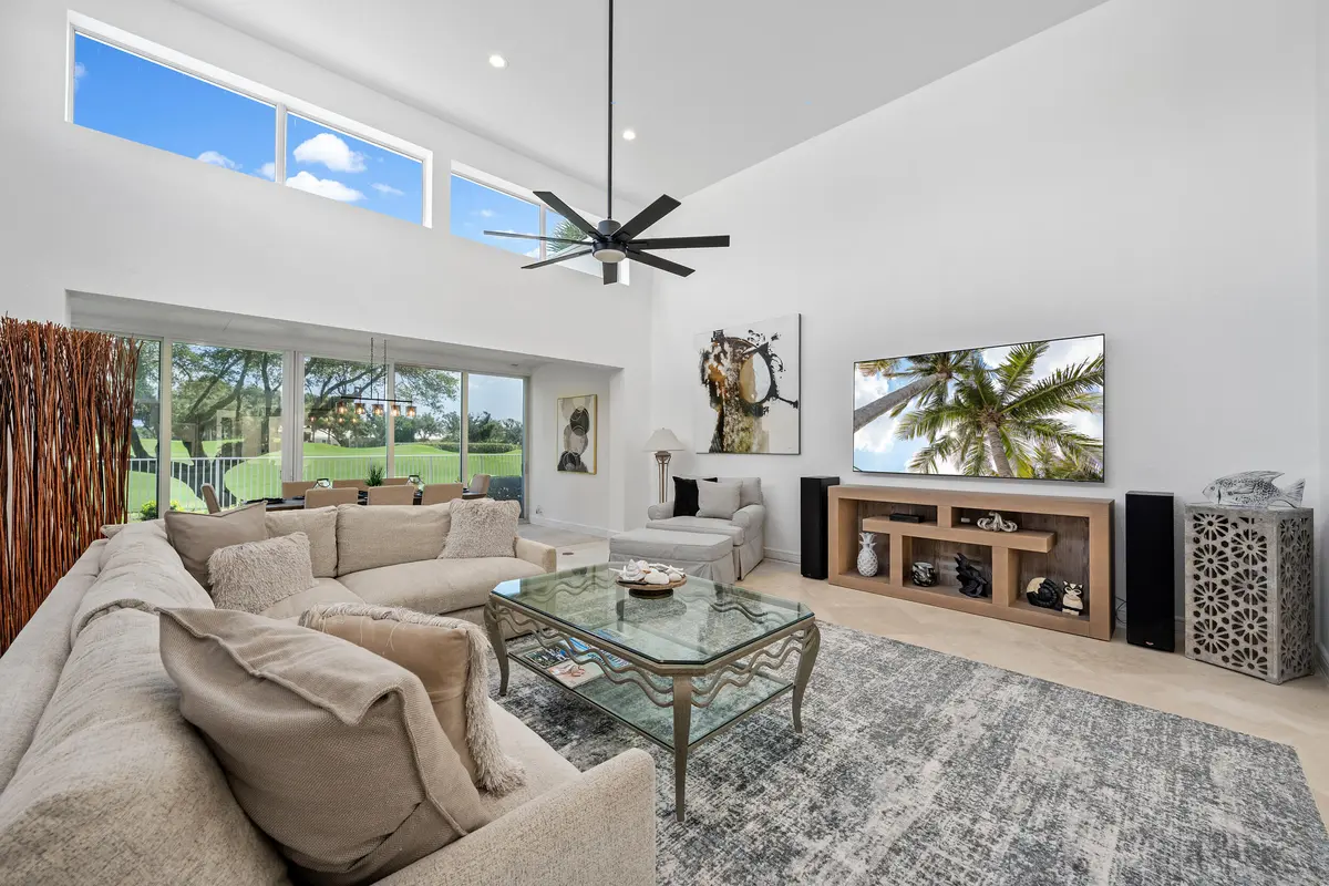 Great Room/Living Room at 114 Waters Edge Drive, Jupiter
