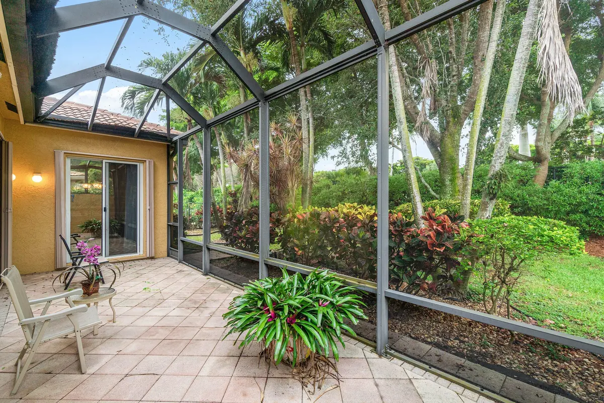 Extended Patio at 7410 Ringwood Terrace, Boynton Beach