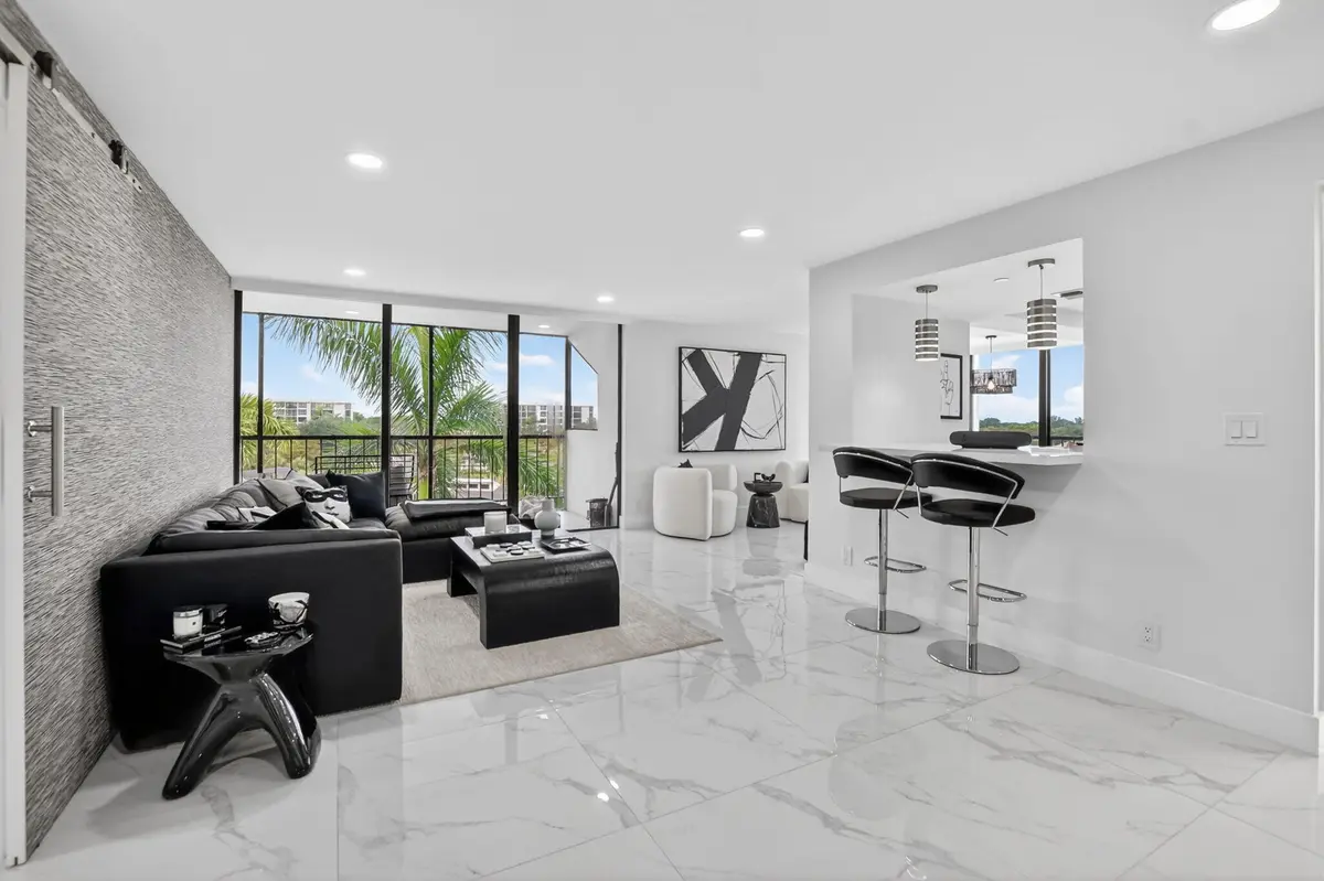 View from entrance at 7738 Lakeside Boulevard 362, Boca Raton