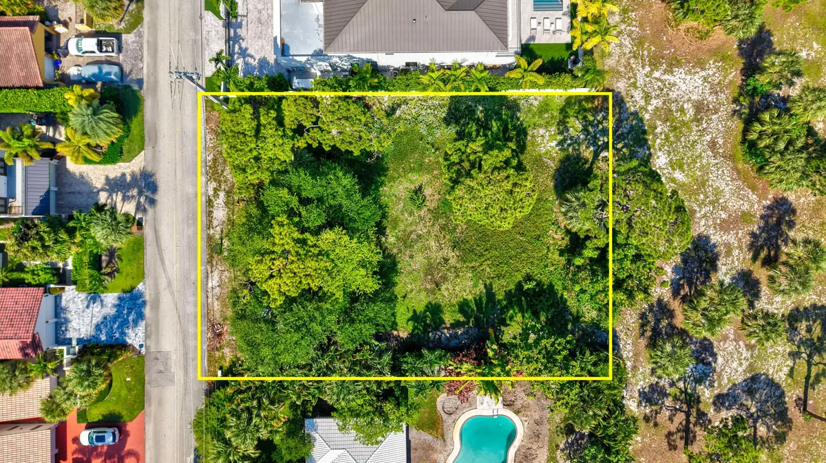 Aerial at 442 E Royal Palm Road, Boca Raton