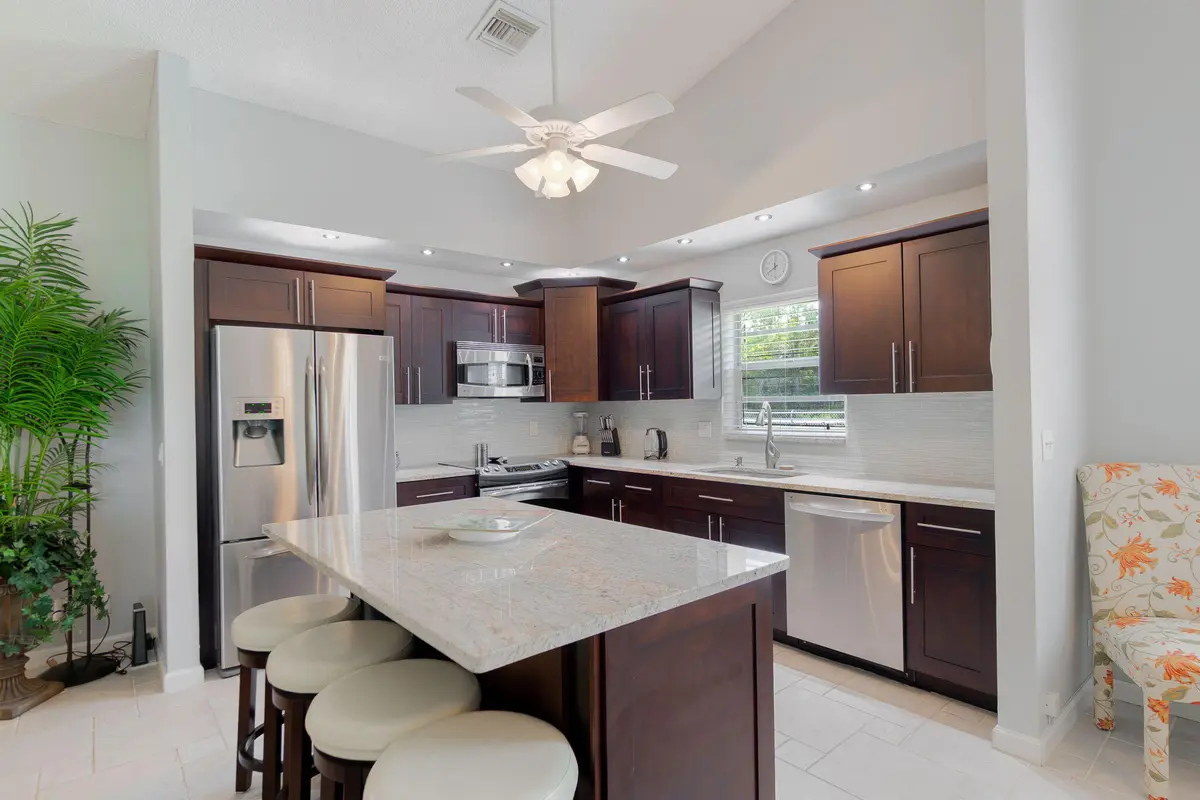 Kitchen at 5487 Crystal Anne Drive, West Palm Beach