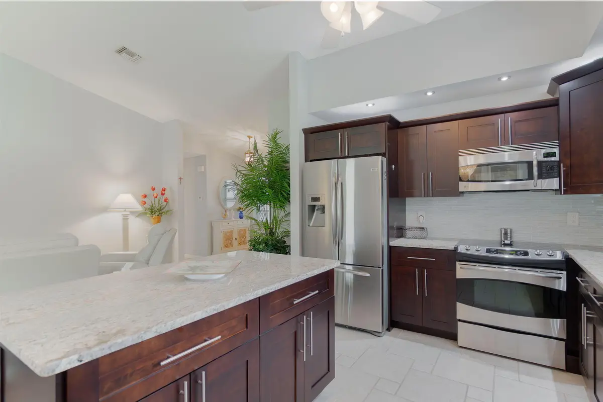 Kitchen at 5487 Crystal Anne Drive, West Palm Beach