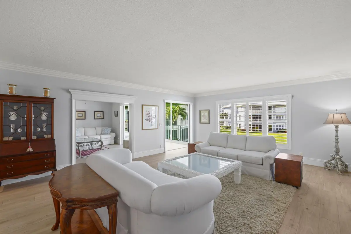 Living Room at 2150 S Ocean Boulevard 3c, Delray Beach