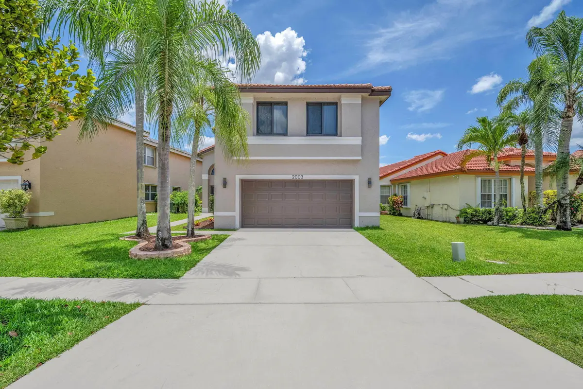 Front of 2003 with Extended Drive at 2003 SW 173rd Avenue, Miramar