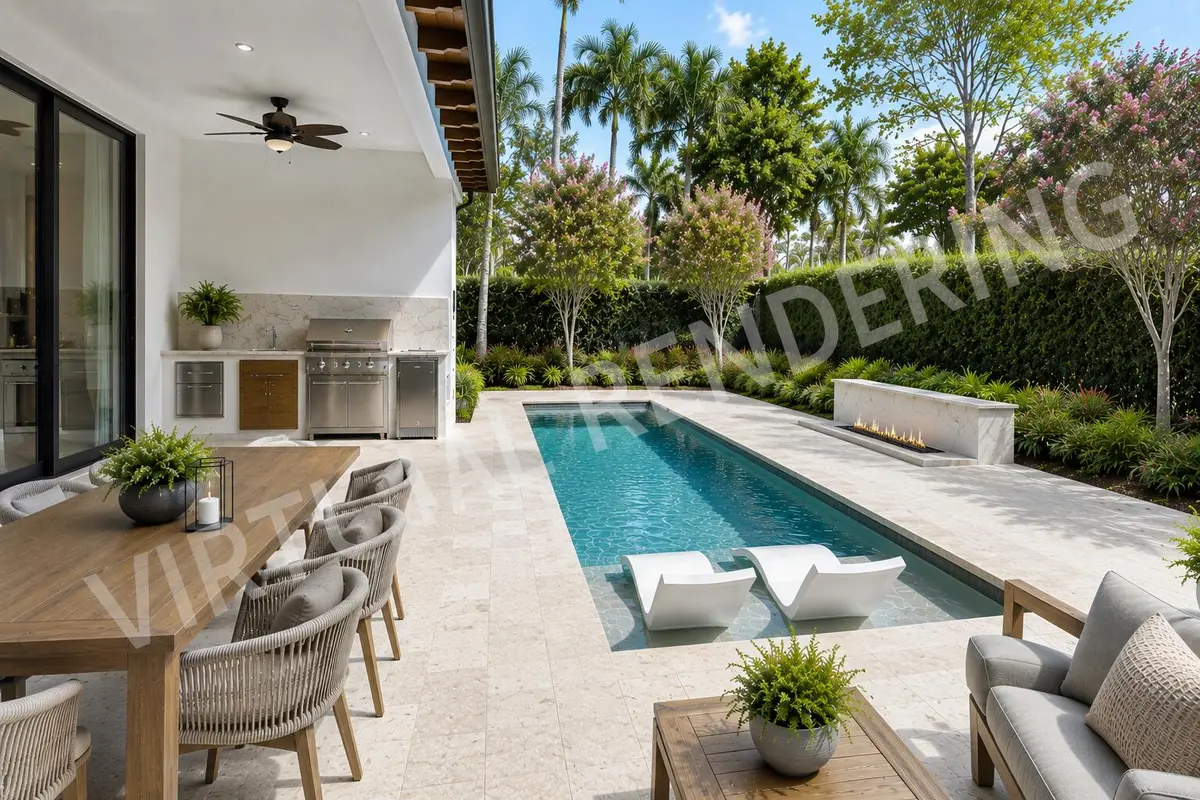 1110 Faulkner Terrace Rendering at 1110 Faulkner Terrace, Palm Beach Gardens