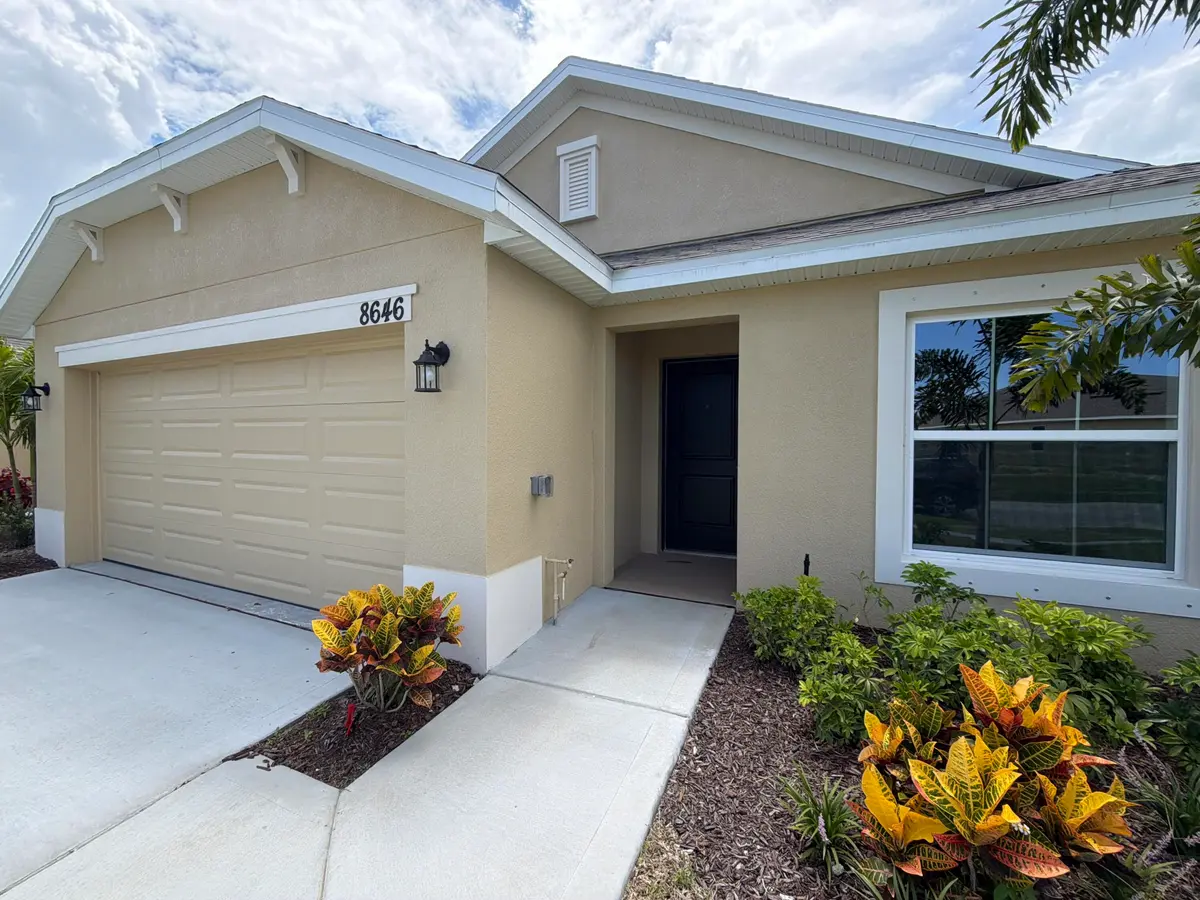Front Exterior at 8646 Giovanni Avenue, Fort Pierce