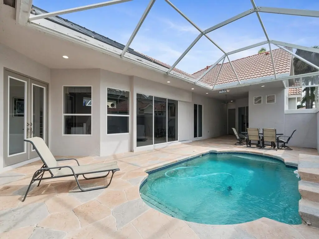 Courtyard Pool at 709 SW Andros Cove, Port St. Lucie