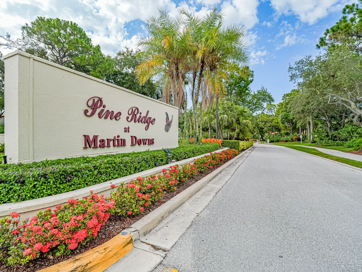 Gated Entry at 1605 SW Silver Pine Way, Palm City