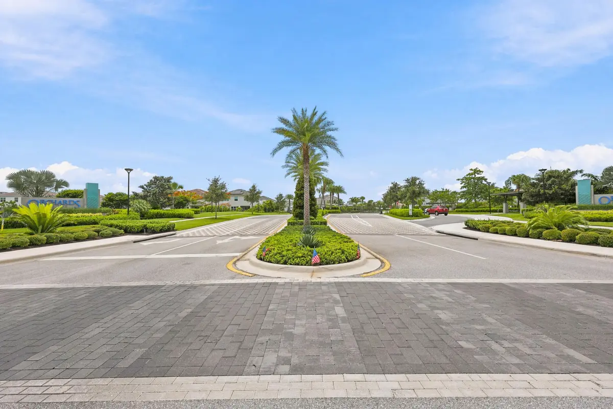 entrance to subdivision at 14950 Goldspar Court, Westlake