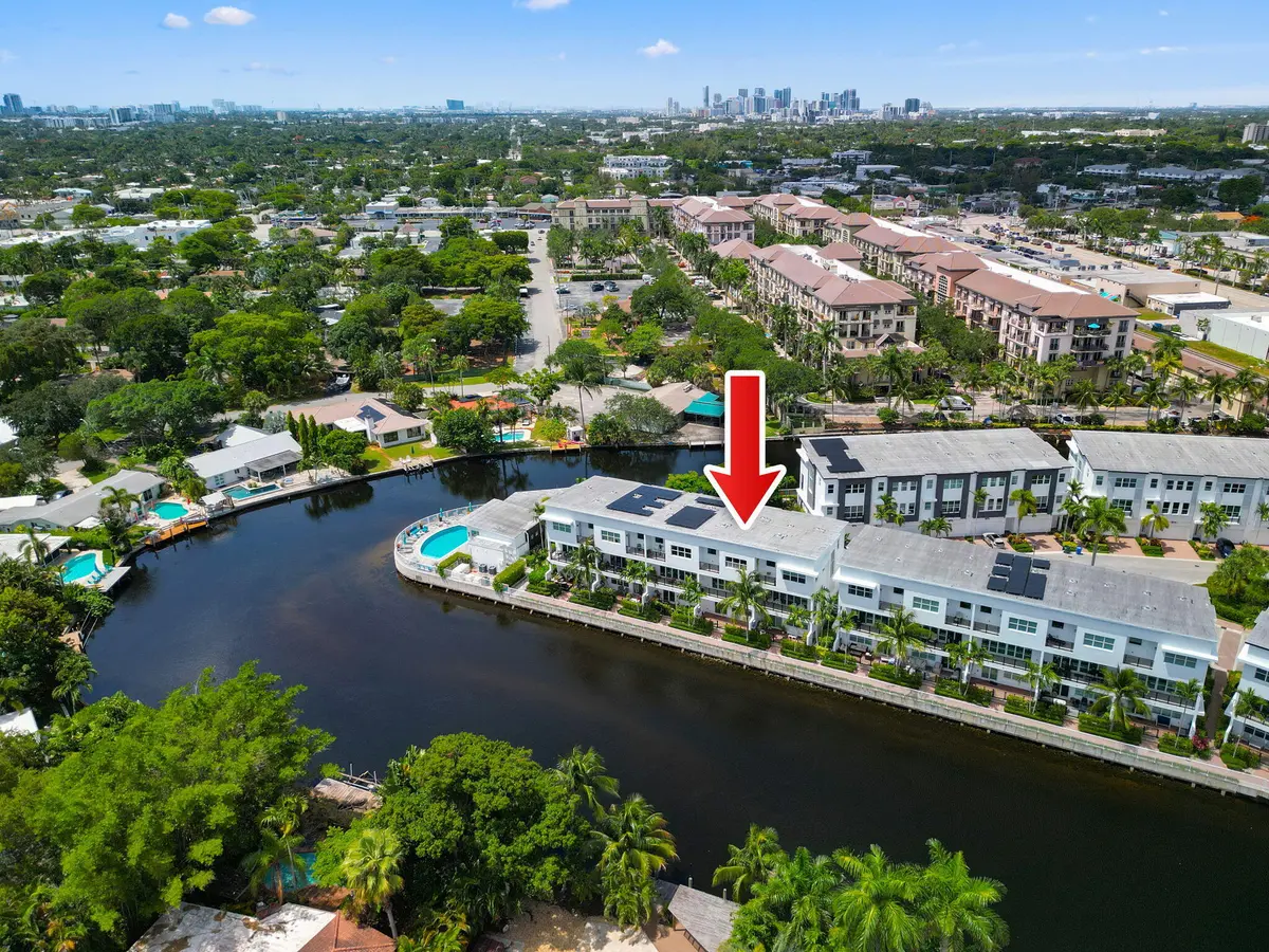Aerial at 2900 NE 12th Terrace 25, Oakland Park