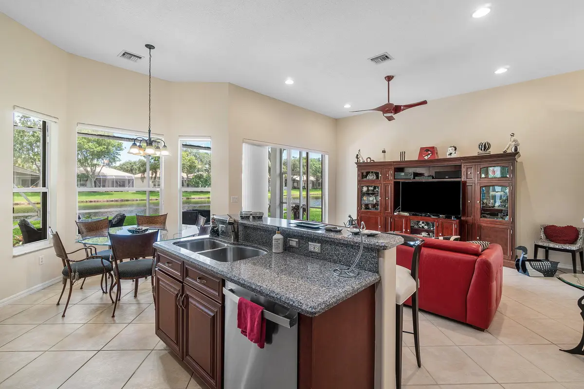 Kitchen/Family Room at 12196 Landrum Way, Boynton Beach