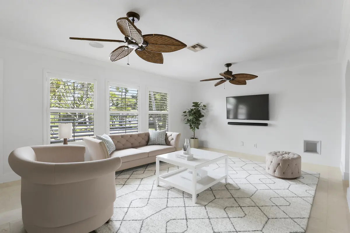 Family Room at 19931 Jasmine Drive, Jupiter