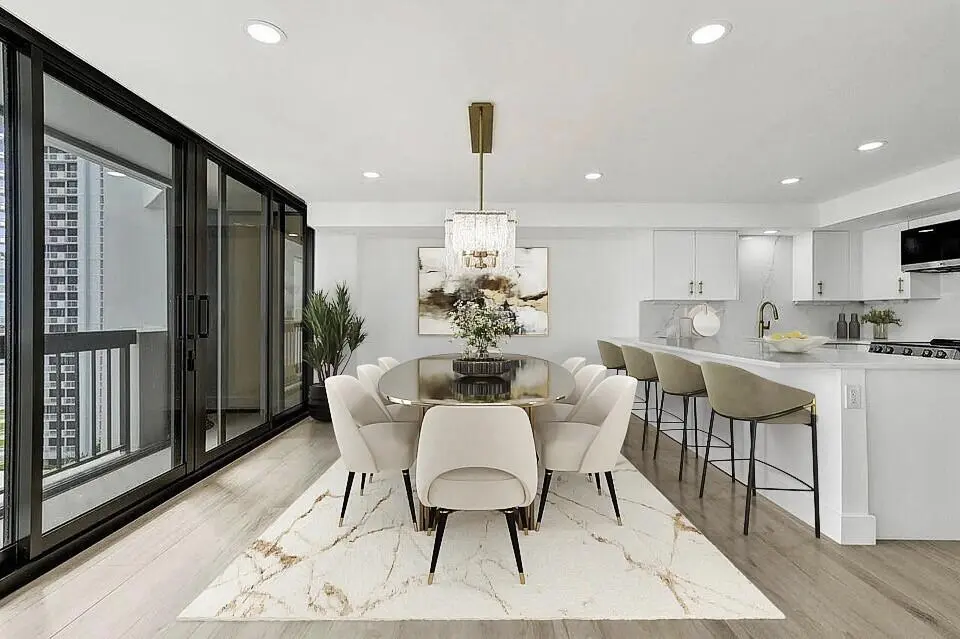 DR Kitchen-Virtual at 108 Lakeshore Drive 1041, North Palm Beach