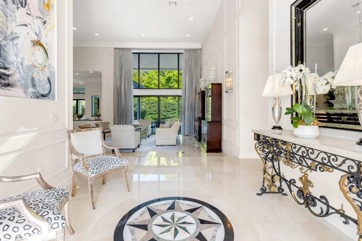 FOYER_TO_LIVING_ROOM at 4275 Sanctuary Lane, Boca Raton