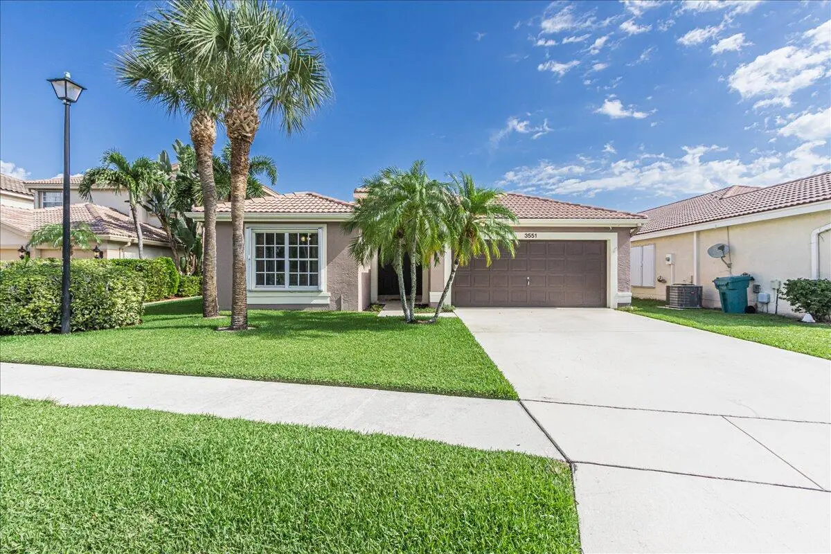 Front of Home at 3551 Chesapeake Circle, Boynton Beach