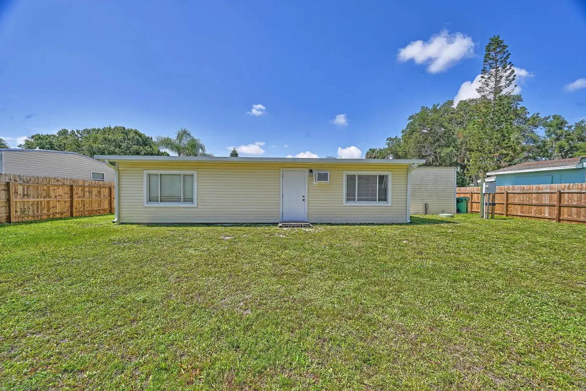 Back Yard at 5204 Deanna Lane, Fort Pierce