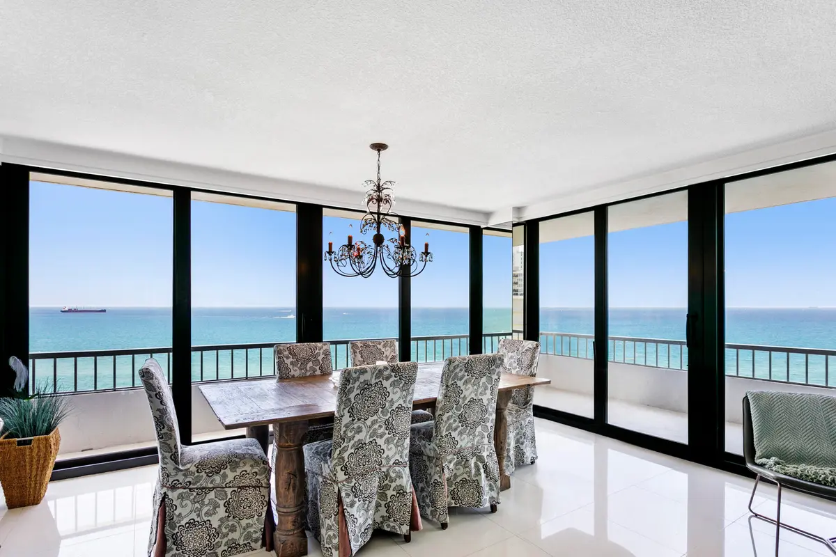 Dining room pic 1 at 5510 N Ocean Drive 12a, Singer Island