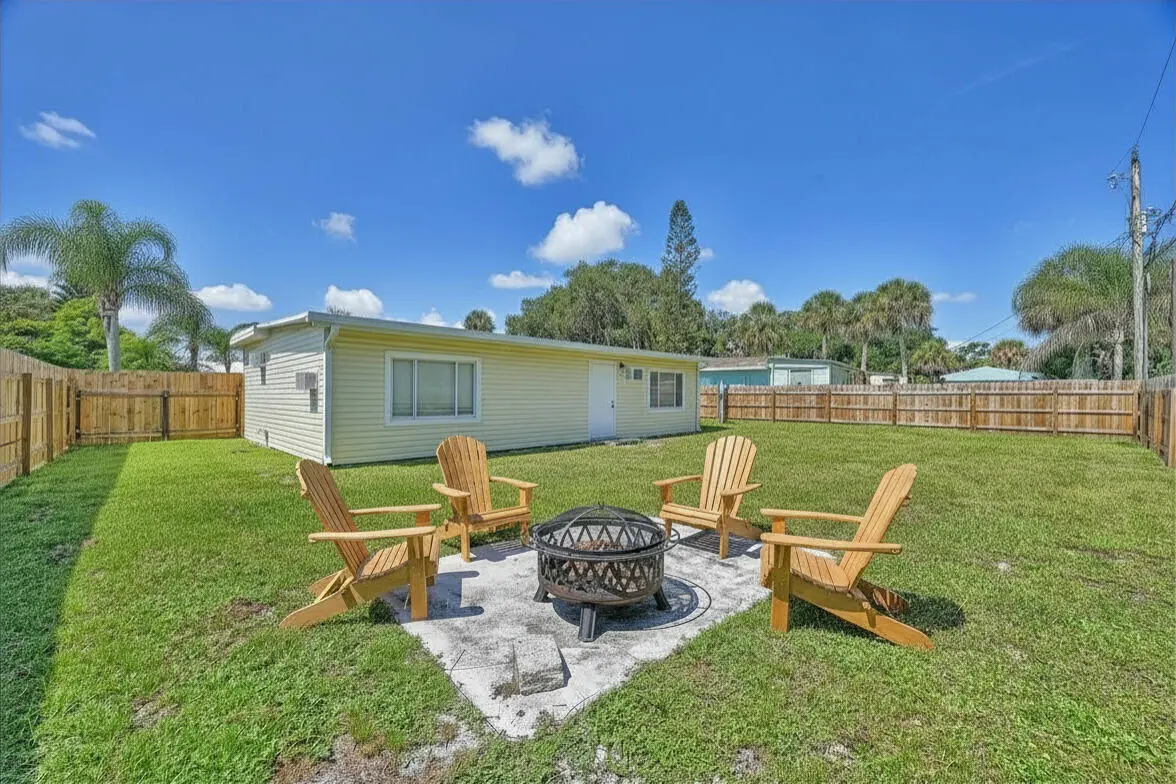 Back Yard at 5204 Deanna Lane, Fort Pierce