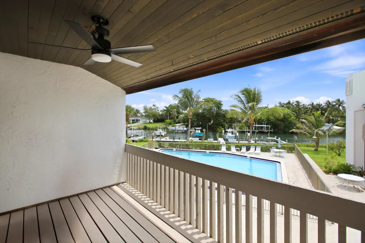 Patio View at 412 Southwind Drive E2, North Palm Beach