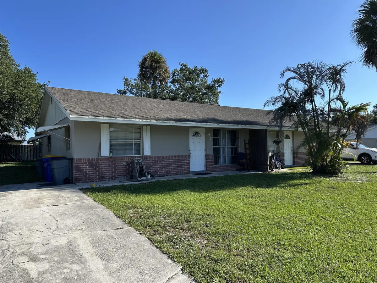 Exterior Front 2 at 85 & 95 SE Millwood Terrace, Stuart
