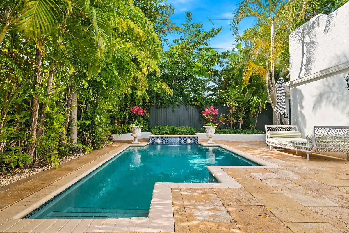 Pool and Entertaining area at 235 Nottingham Boulevard, West Palm Beach