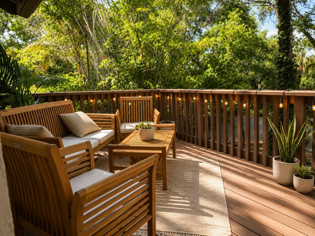 Master Bedroom Balcony at 535 N Victoria Park Road, Fort Lauderdale