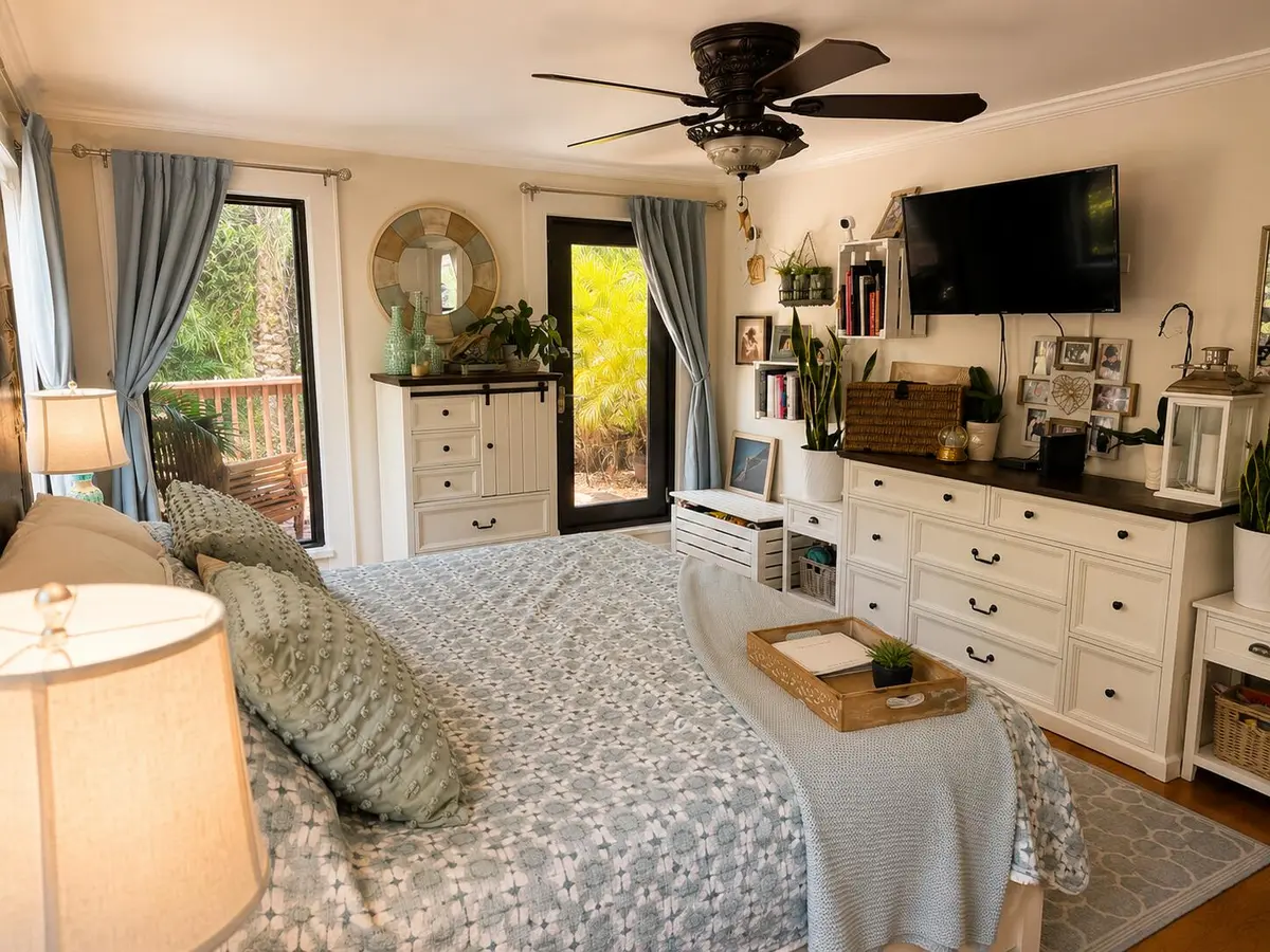 Master Bedroom at 535 N Victoria Park Road, Fort Lauderdale
