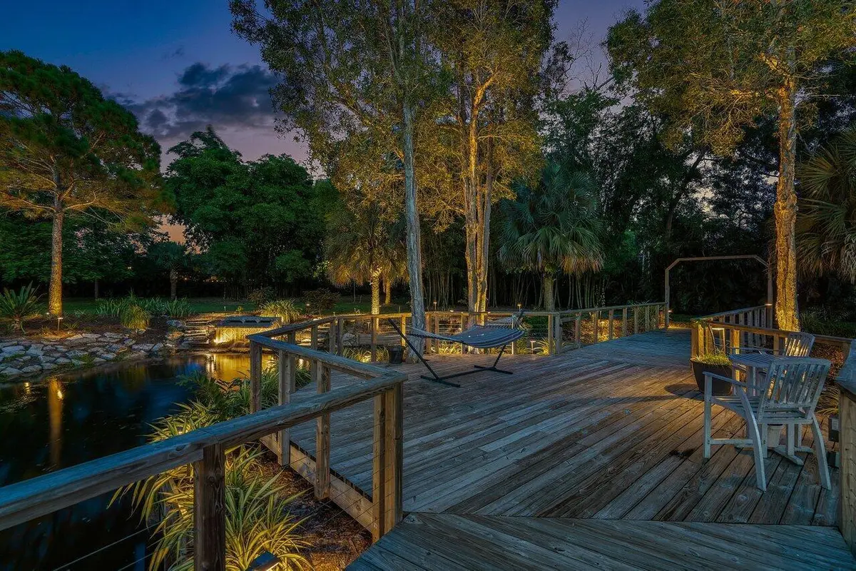 Twilight Party Deck at 6624 Dillman Road, Greenacres