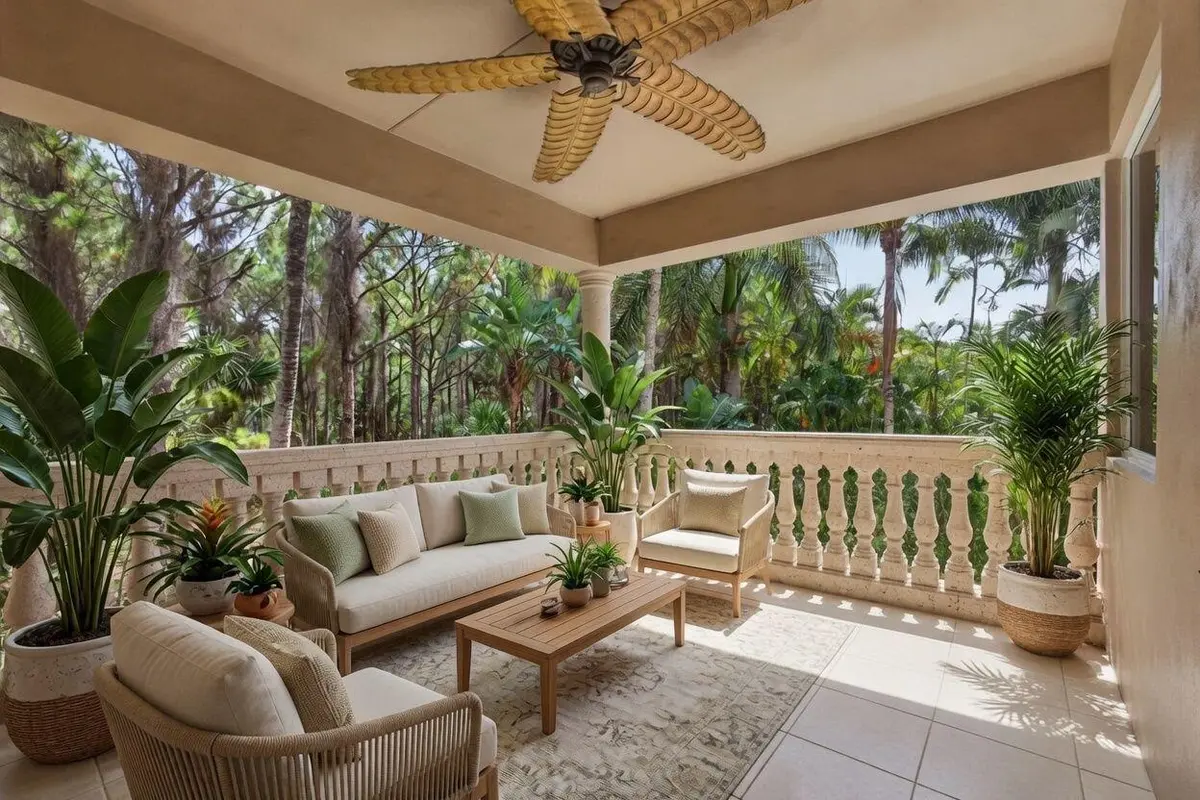 Primary Bedroom Patio at 5133 Isabella Drive, Palm Beach Gardens