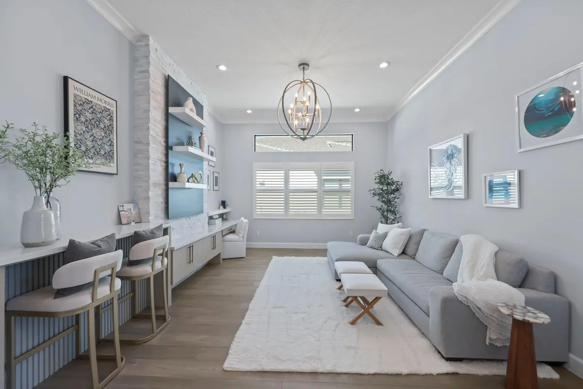 Chic den with tv connection at 11349 Cherry Canyon Court, Boynton Beach