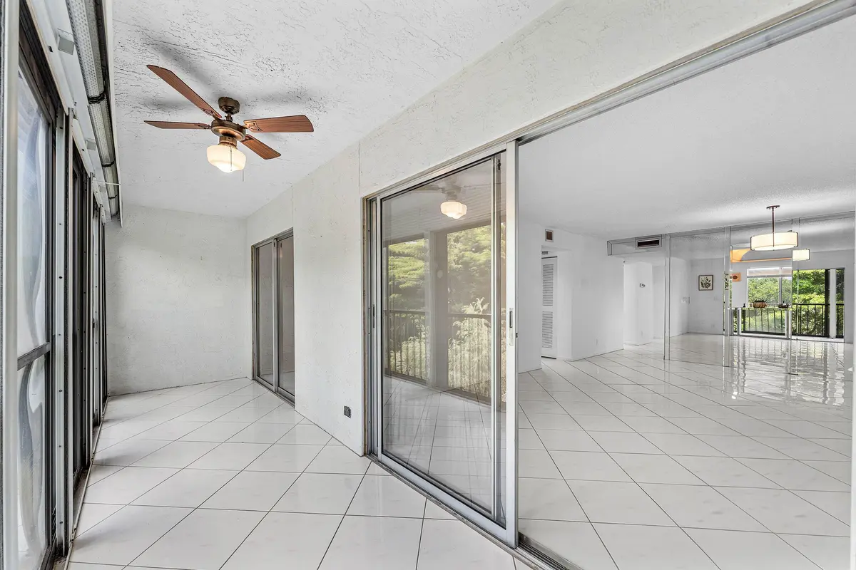 Screened-In Balcony at 7301 Amberly Lane 402, Delray Beach