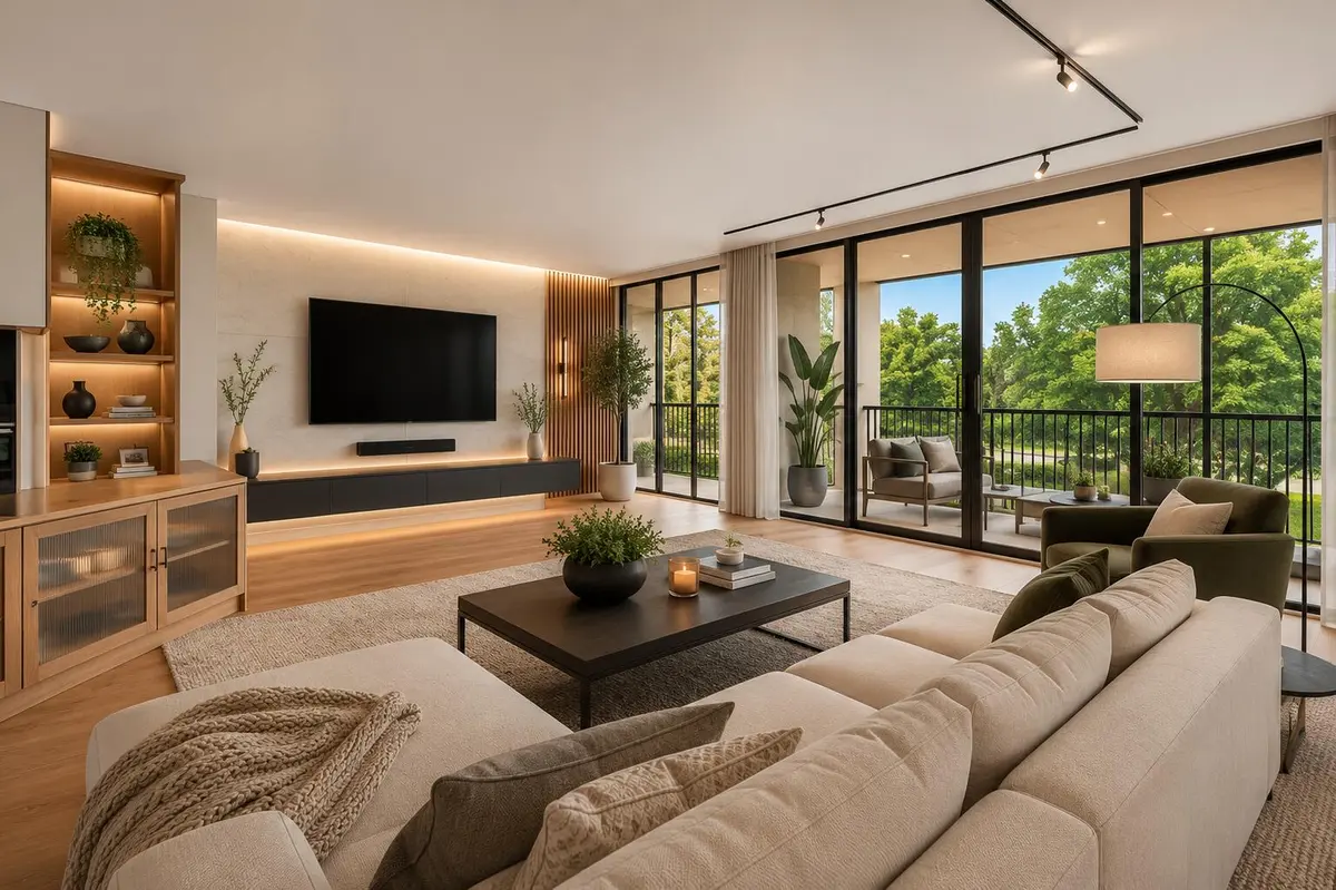 Virtual Staging at 2816 N 46 Avenue J482, Hollywood