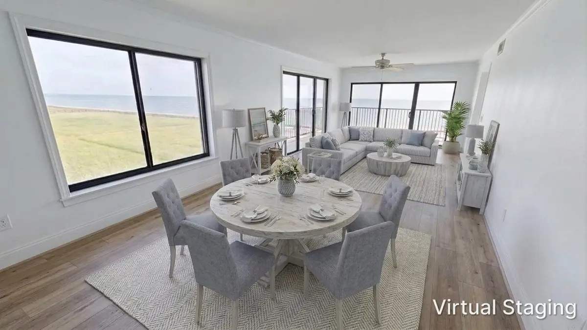 Living Room VS at 10310 S Ocean Drive 301, Jensen Beach