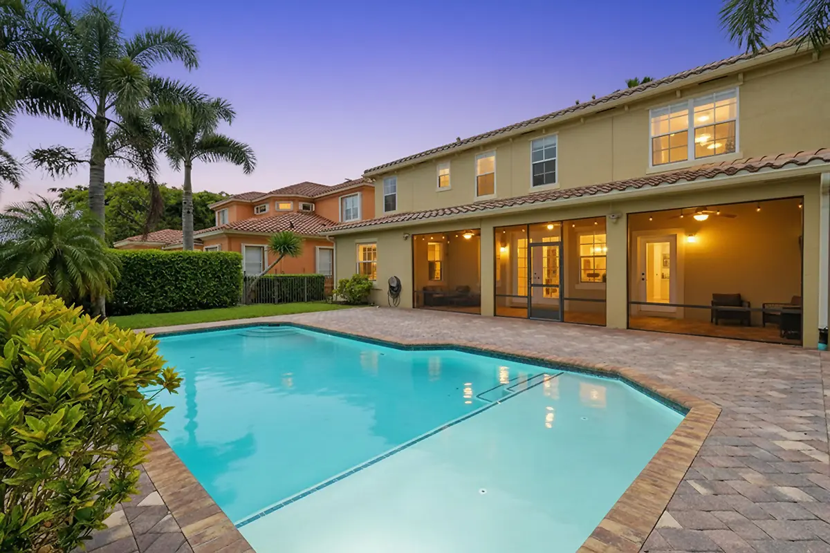Pool Area at 10519 Longleaf Lane, Wellington