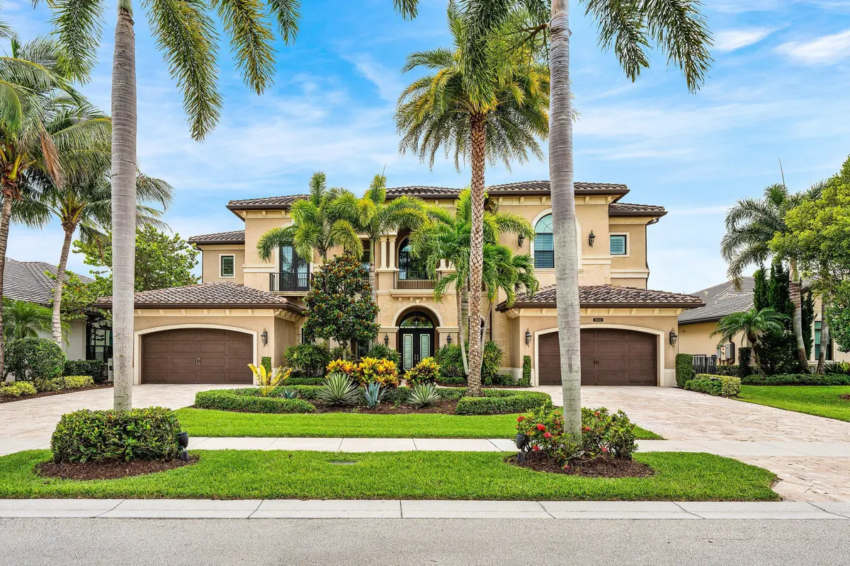 Exterior Front at 9616 Moritz Way, Delray Beach