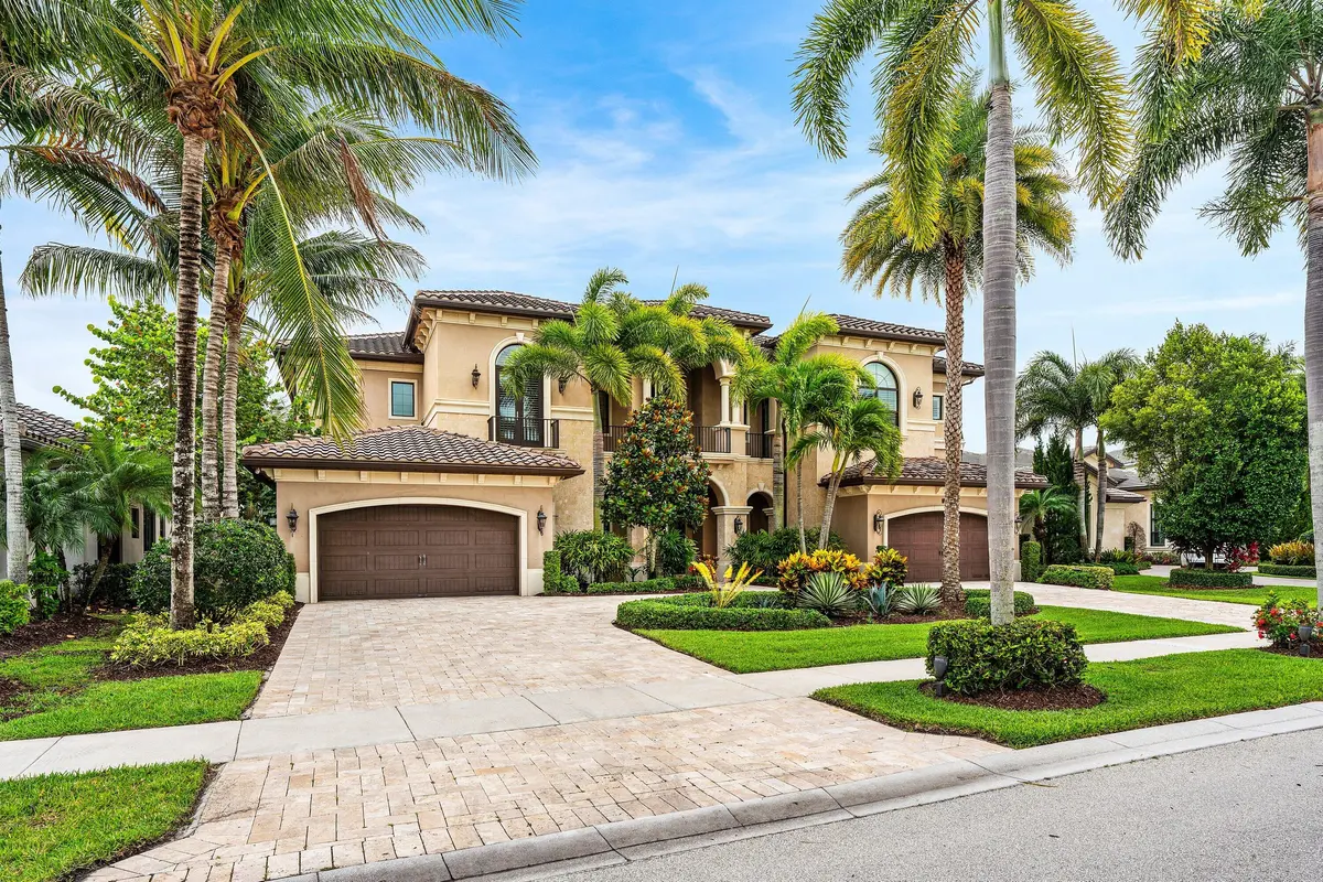 Exterior Front at 9616 Moritz Way, Delray Beach