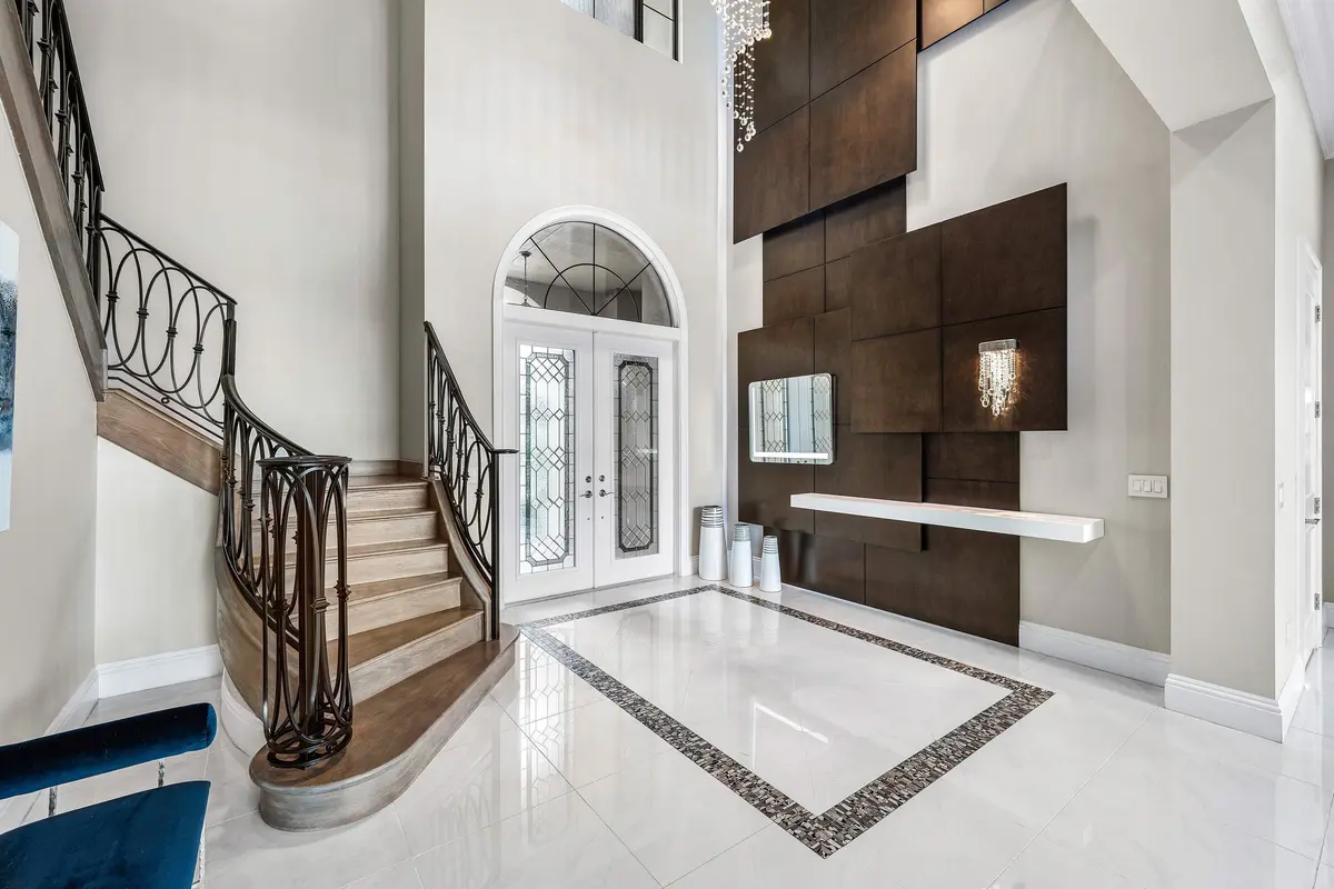 Foyer at 9616 Moritz Way, Delray Beach