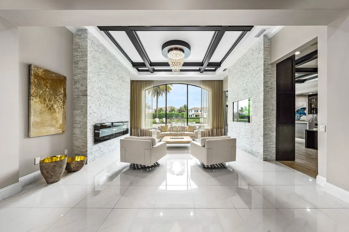 Living Room at 9616 Moritz Way, Delray Beach