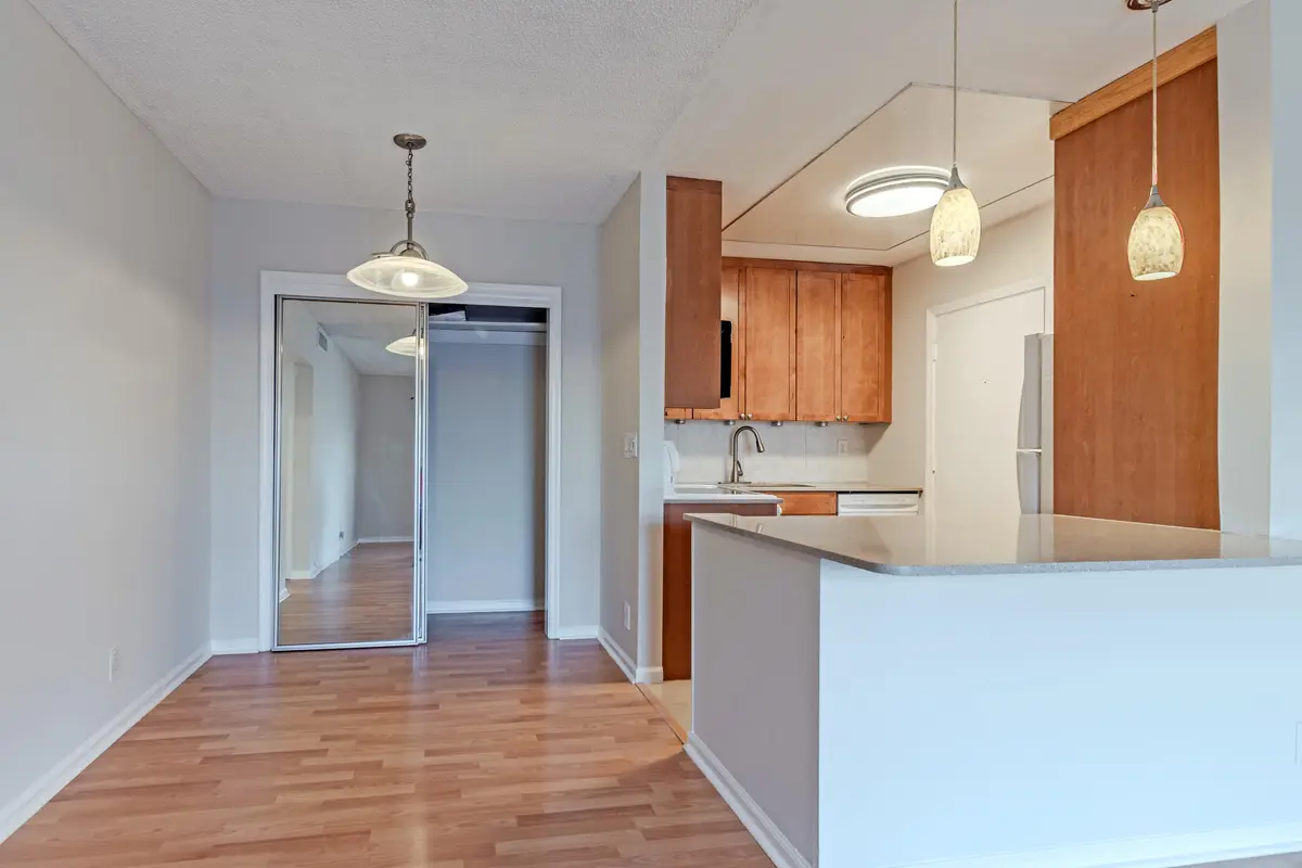 dining room - kitchen at 2161 NE 68th Street 332, Fort Lauderdale