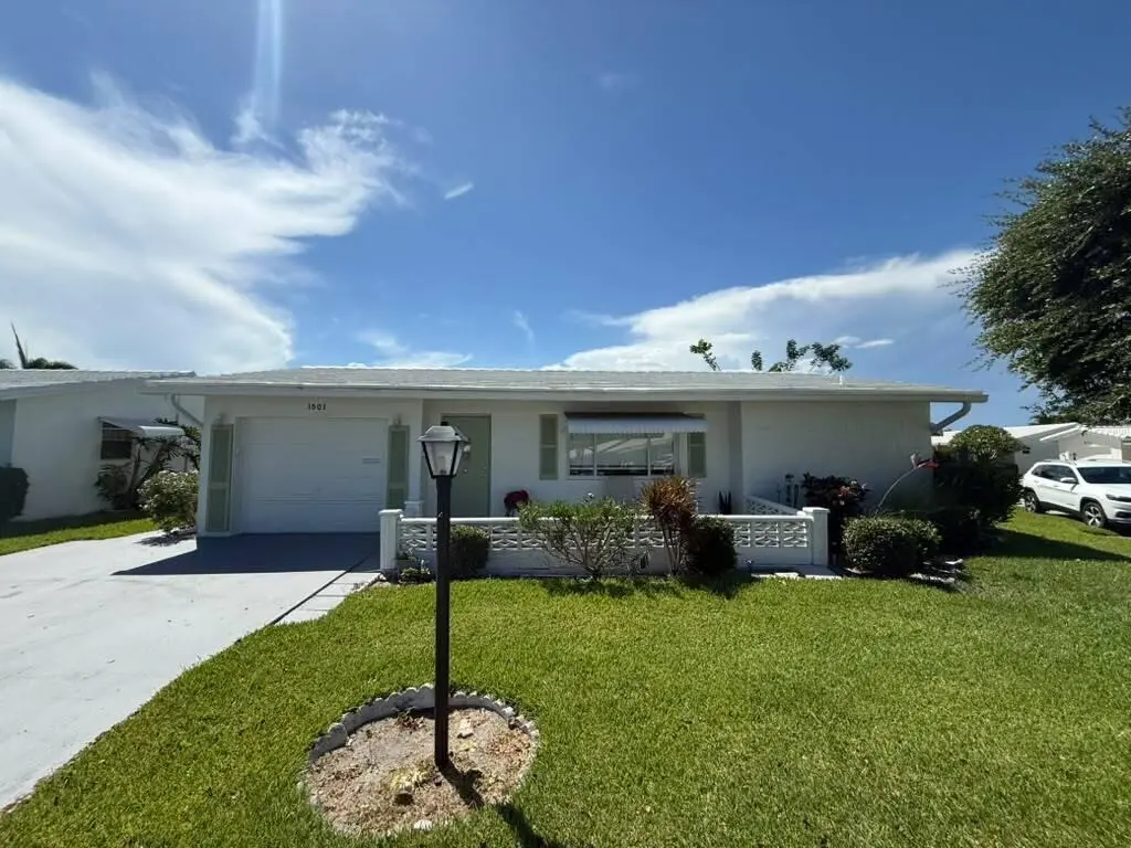 Front of Home at 1501 SW 10th Avenue, Boynton Beach