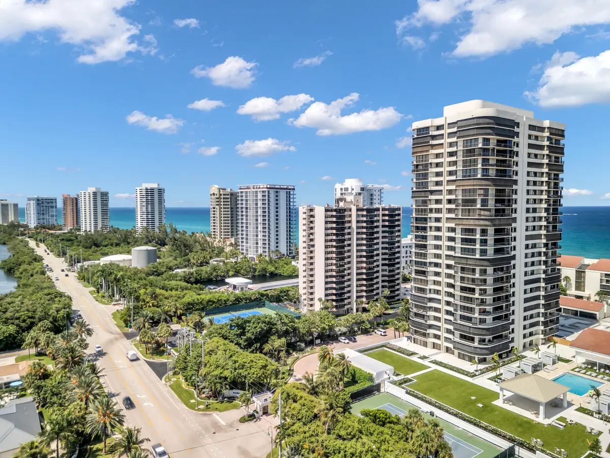 Aerial at 4100 N Ocean Drive 1101, Riviera Beach