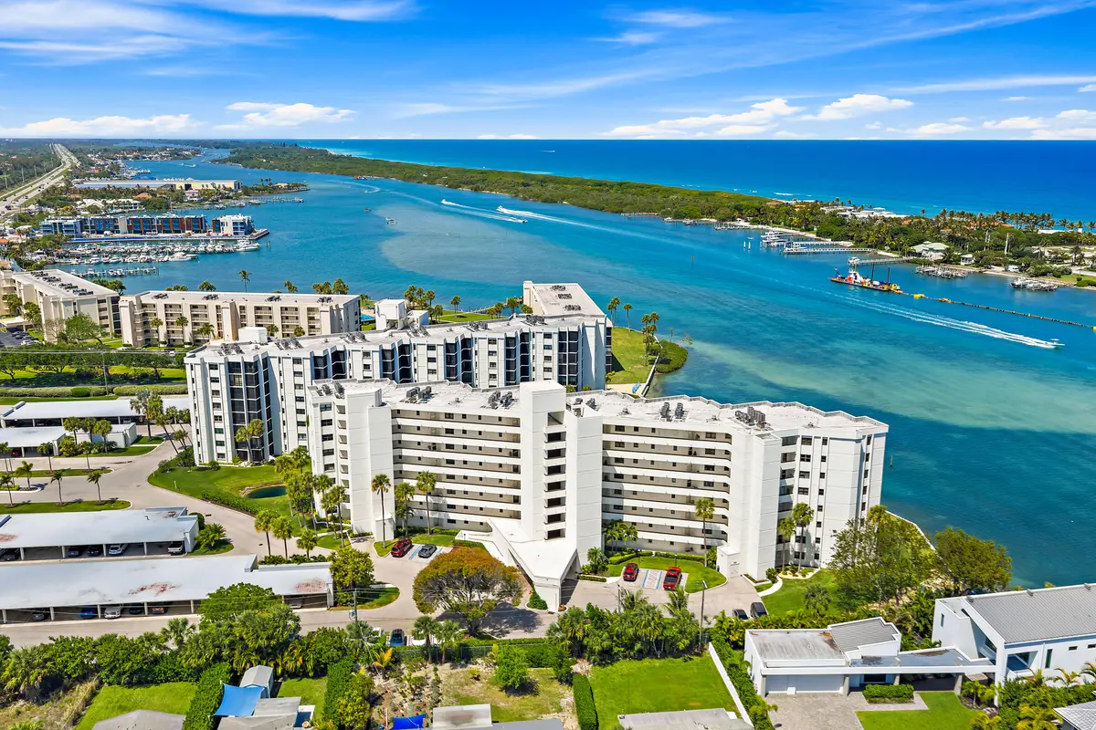 Aerial at 19800 Sandpointe Bay Drive 305, Tequesta
